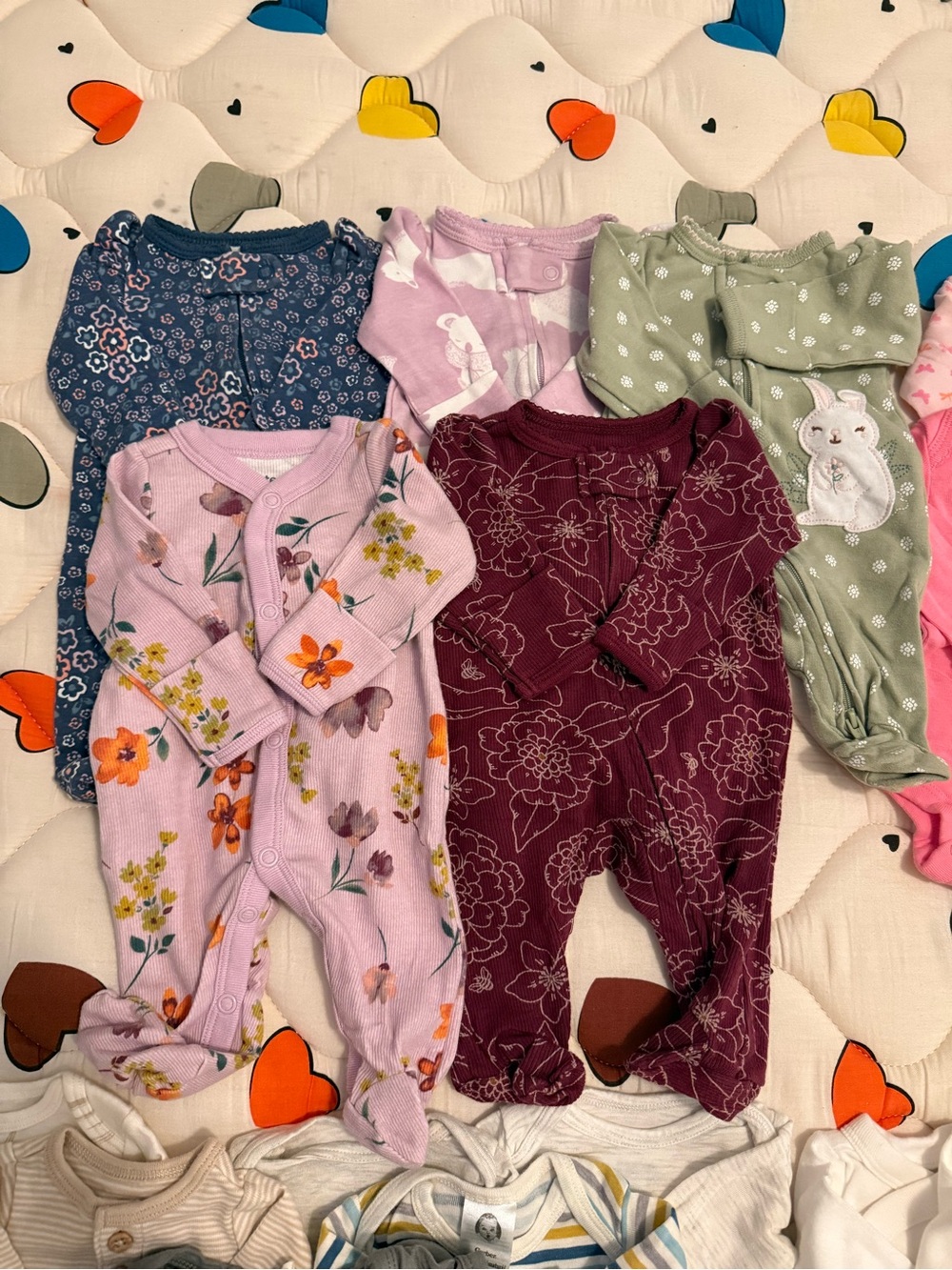 Mixed Baby Girl Preemie Bundle- Multicolor - Picture 2 of 6